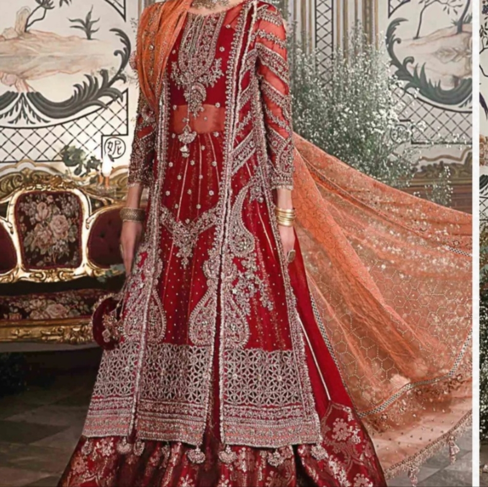 Maria b , large , red